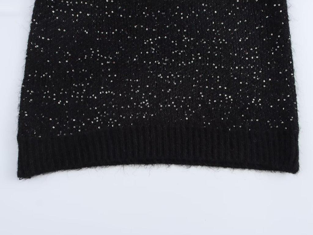 Spring 2025 Women's European-American Style Ruyi Collar Sleeveless Knit Vest