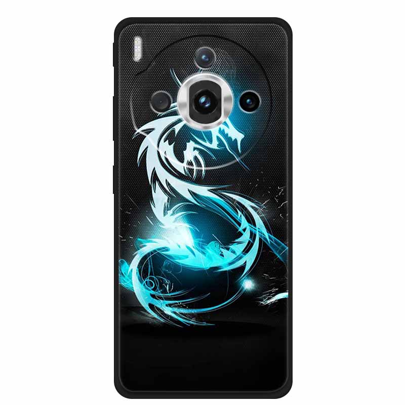 Для ZTE nubia Z60S Pro 6.78" Чехол ТПУ Мягкий Черный Силикон Расписной Милый Кот Звездный Чехол для Nubia Z60S Pro Роскошные Животные Funda