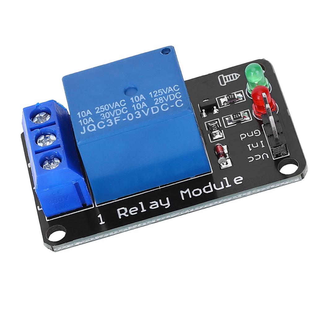 1 Relay Module Device Electronic Control Accessories Without Optocoupler Blackboard 3.3V
