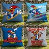 W-Woody W-Woodpecker Аниме Наволочка для Подушки Дома и в Машине Двухцелевая Наволочка: Двусторонняя конструкция для максимального комфорта