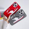 Силиконовый 3D стерео чехол для телефона Apple 15Pro/14p Дизайн кроссовок