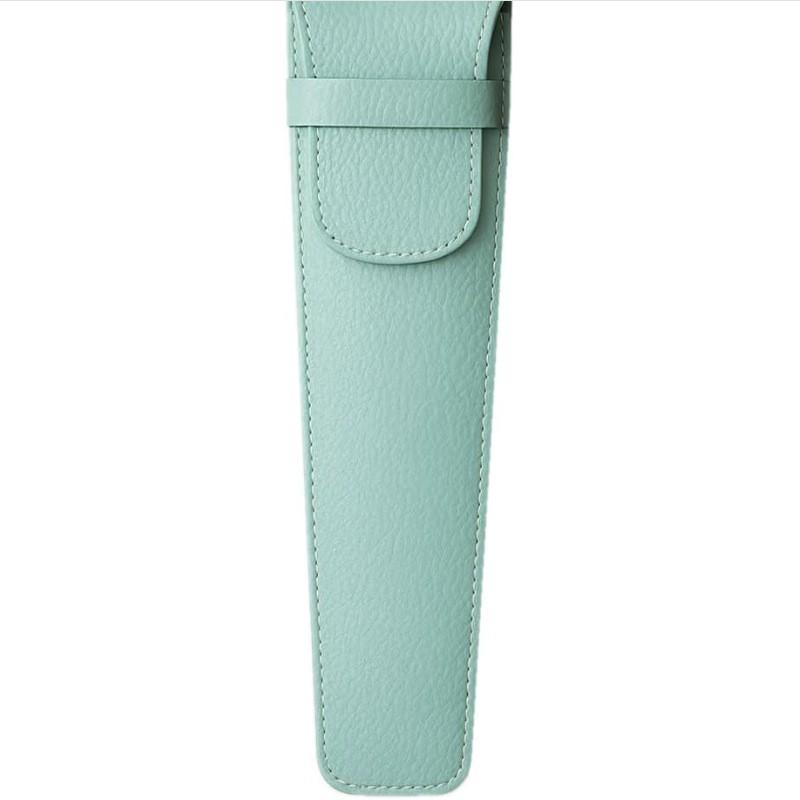 PU Leather Fan Pouch Portable Folding Case Outdoor Opera Fans Anti-lost