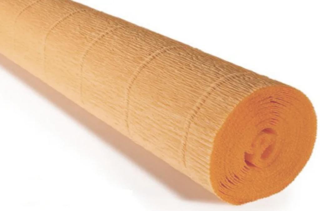 Krepa Krepina Pomarańczowowa 50X250Cm 1 Szt.