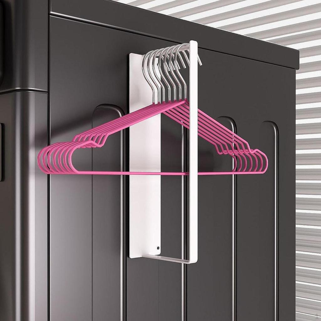 Боковая стойка для белья для ванной комнаты, прочная вешалка для одежды, простая установка, вешалка для хранения