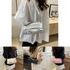 Stylish Korean-inspired Women's Shoulder Tote Bag With Bow For Spring Summer 2024