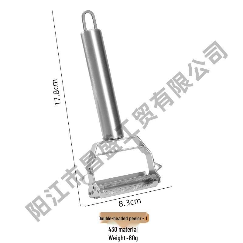 Многофункциональная терка и овощечистка из нержавеющей стали: Терка для редиса, Овощерезка для картофеля, Терка для кабачков