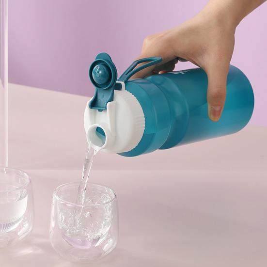 Спортивная бутылка, термостойкая, для занятий спортом на открытом воздухе, полипропиленовый материал, уличная ручная кладь, чашка для воды, экологически чистая вода, большой калибр