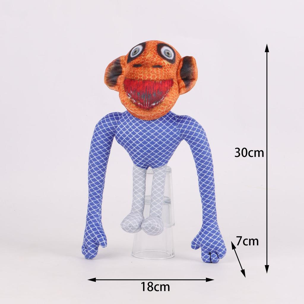 2024 Zoonomaly 2 Plush Toys Lizard Ostrich Rabbit Cotton Plush Toy