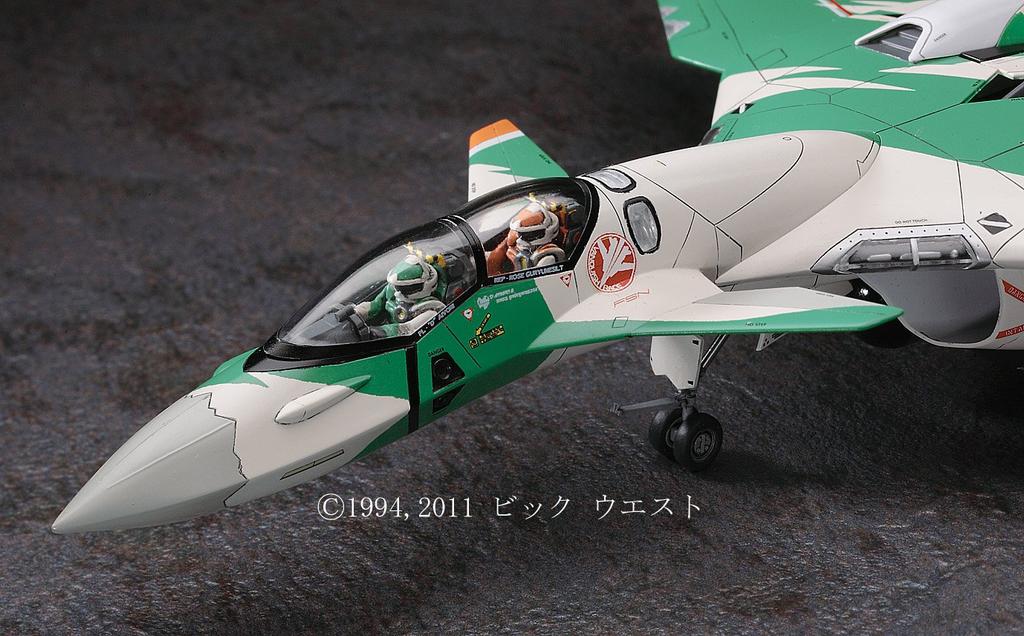 Hasegawa Macross the Ride Thunderbolt двухместная пластиковая модель 65795 VF-11D 1/72