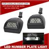 Светодиодные фонари номерного знака для Chevrolet Silverado 1500 2500 3500 Avalanche GMC Sierra Suburban Tahoe Cadillac Escalade