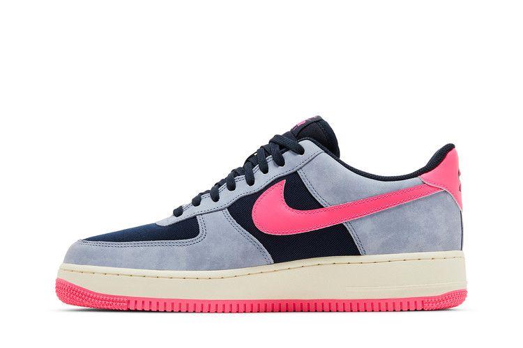 Мужские кроссовки Nike Air Force 1 Low '07 LX Темный обсидиан Пепельно-серый