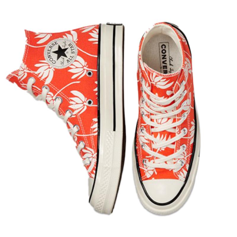 Converse Женские кеды Chuck 70 High 'Summer Spirit Bright Poppy' Канва Женские