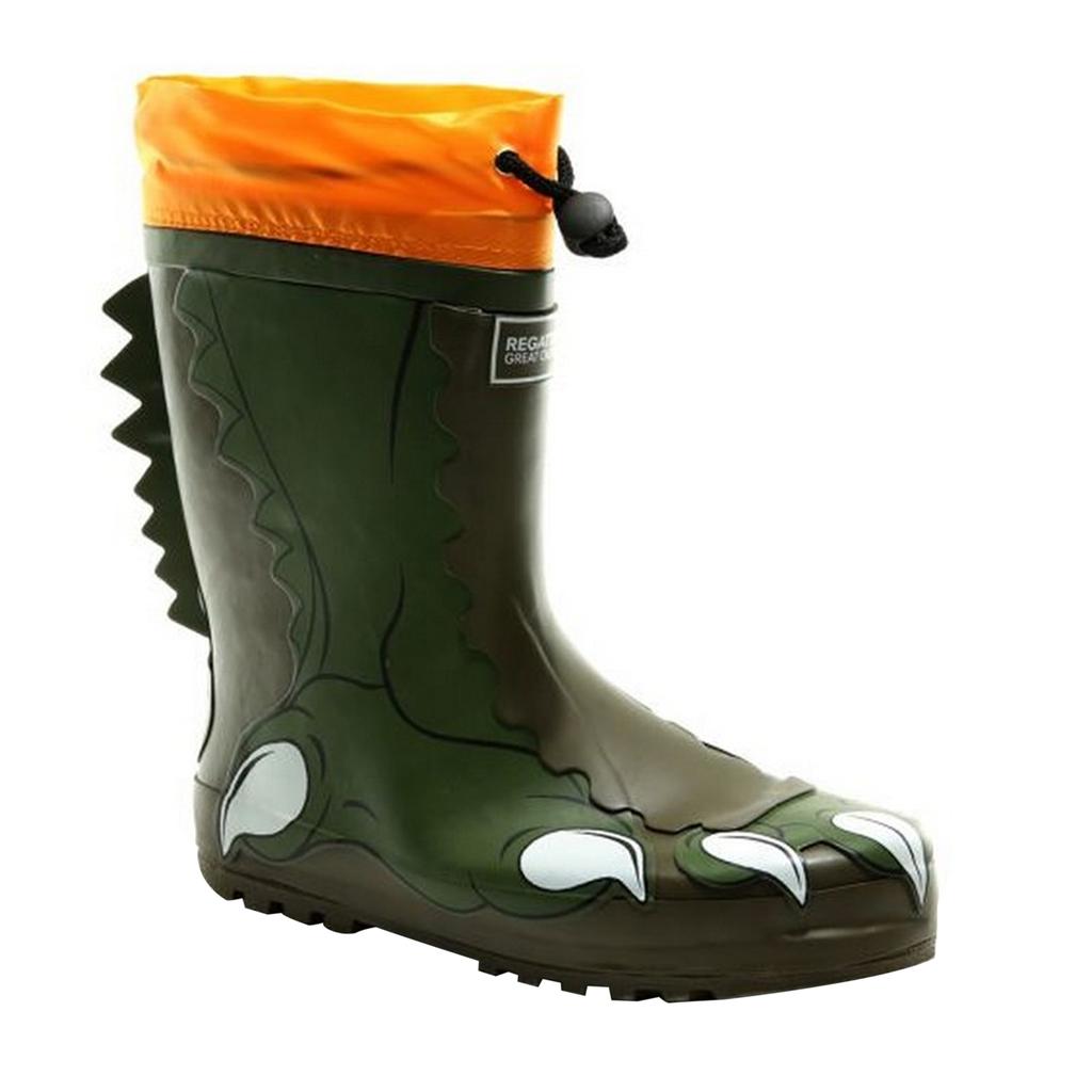 Dare 2B Childrens/Kids Mudplay Dinosaur Wellingtons