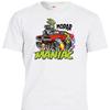 Rat Fink Mopar Maniac Cool White Or Ivory Retro Unisex T-shirt