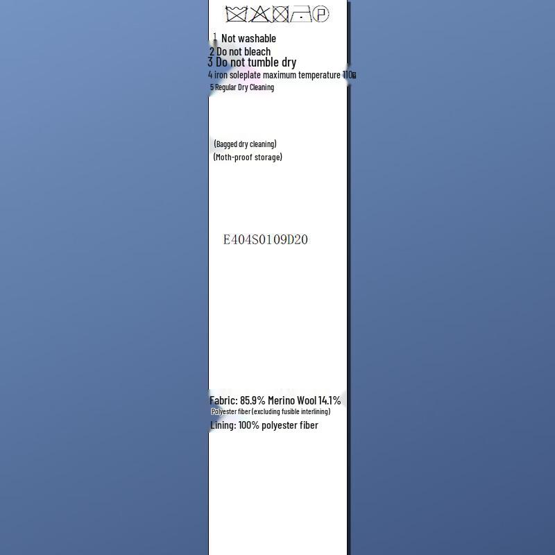 SanCai 2025 Winter Short Bouclé Wool Coat