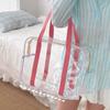 Bag Large Capacity Waterproof Storage Bag Waterproof Beach Bag Transparent Makeup Bag PVC Tote Bag
