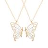 Fashion Korean Butterfly Pendant Vintage Charm Chain Pendant Necklaces Women Wedding Party Jewelry Accessories
