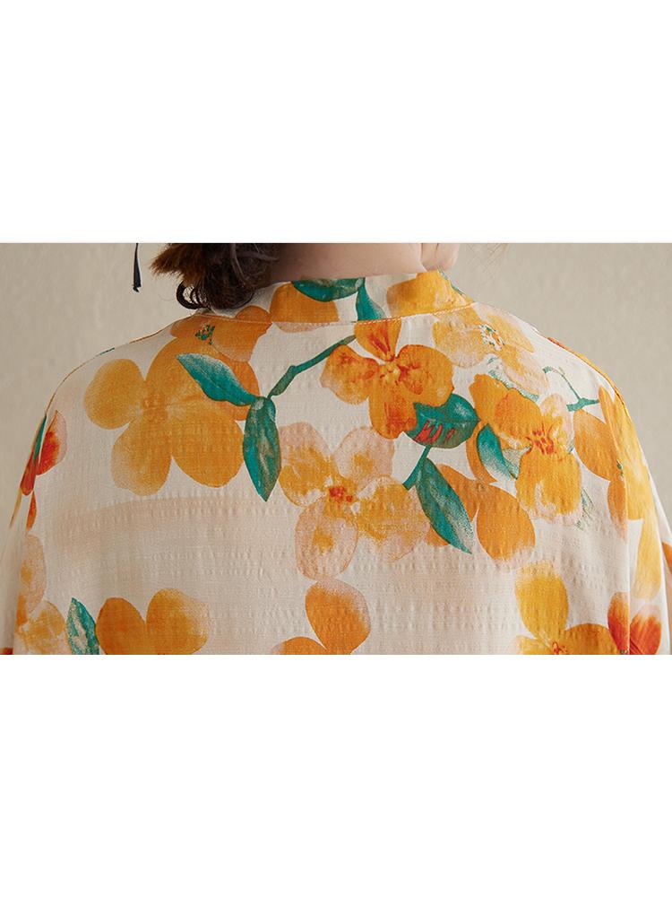 Xitao Платье с V-образным вырезом и рукавами «летучая мышь» ZMY1026