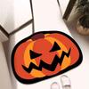 Хэллоуин тыква диатомовая грязь нескользящий коврик для пола креативное праздничное украшение коврик для впитывания воды у двери в туалет коврик для пола в ванной