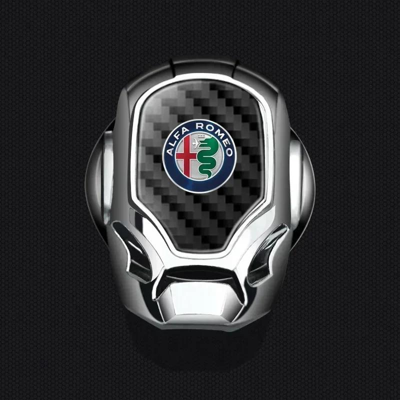 Car Sticker For Alfa Romeo 159 147 Car One-click Start Interior Decoration Car Start Button Decoration For Alfa Romeo Giulia GiuYL9