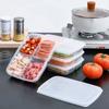 4 решетки Контейнер для хранения пищевых продуктов Ящик для хранения фруктов и овощей Органайзер для холодильника Мясо в подфасовке Лук Имбирь