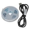 RGB LED Strip Lights Press Button Control 5V LED Lights with 3 Button Functions for Bedroom Kitchen