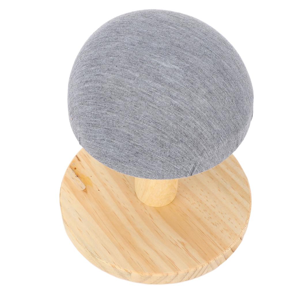 Bra Wooden Ironing Board Shirts Collars Cuffs Hats Small Iron Stool with Round Base Mini Portable