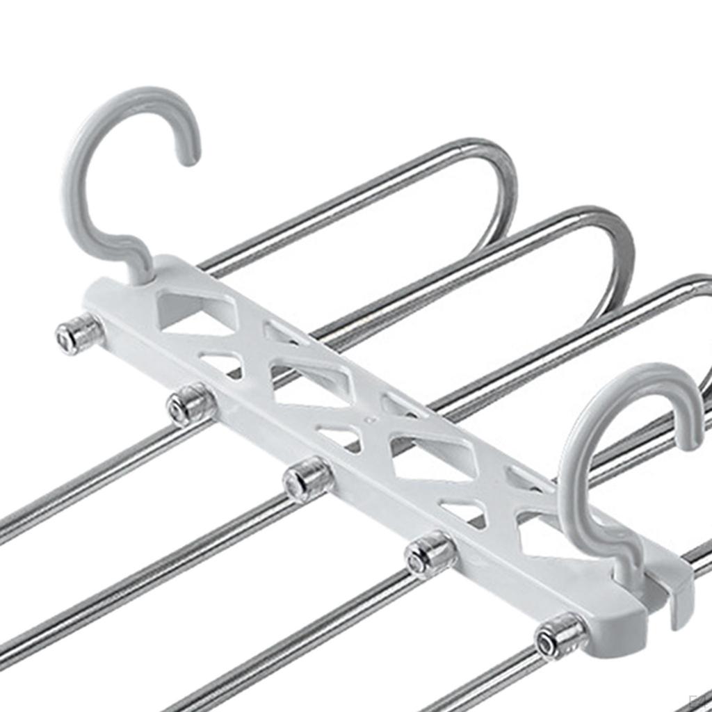 5-слойные вешалки для одежды. Прочный каркас. Организация гардероба. Горизонтальное или вертикальное хранение. Многофункциональный.