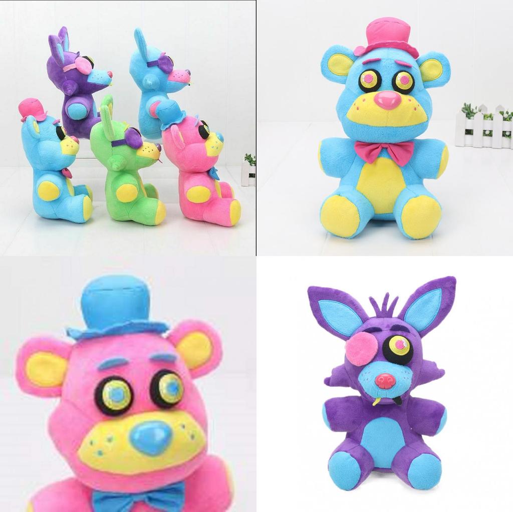 Великолепная 7-дюймовая синяя плюшевая кукла Fnaf, детская игрушка, подарок