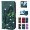Блестящий Глиттерный Кошелек Кожаный Чехол Для Samsung Galaxy S26 Ultra S25 S24 FE S23 S22 Plus A15 A16 A26 A36 A56 A34 A54 A55 A37 A57