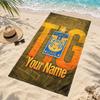 Club Tigres UANL Custom Name Beach Towels Also Serve As Bath Towels Summer Essential a Musthave for the Outdoors the Beach and the Pool