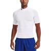 Under Armour Мужская компрессионная футболка с коротким рукавом HeatGear® Белый Унисекс 1372586-100