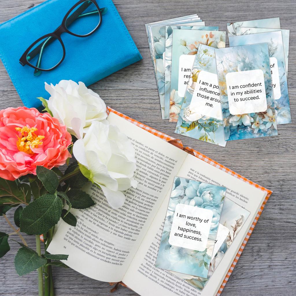 60 шт. Карточки с аффирмациями для женщин, Ежедневные позитивные цитаты, Мотивационные карточки для самоподдержки для ментального благополучия, Идея для подарка