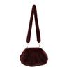 New High-End Plush Pleated Cloud Bag - Women's Trendy Crossbody for Autumn/Winter