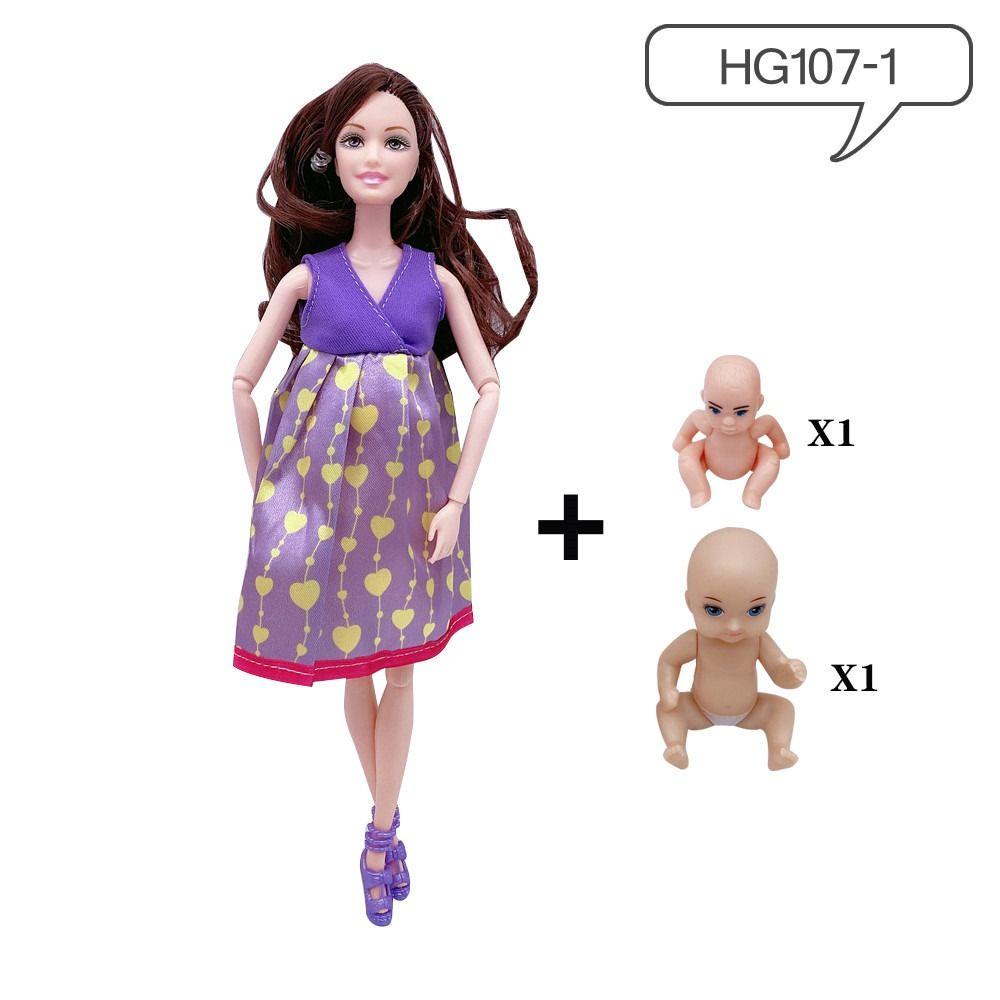 Подвижная шарнирная кукла BJD Образовательные детские игрушки Куклы Кукла для младенца Мама-кукла Родительско-детская игра