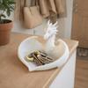 INS Mini Key Tray Dragon Shape Ring Display Plates Photo Prop Bracelets Organizer  Room Decor