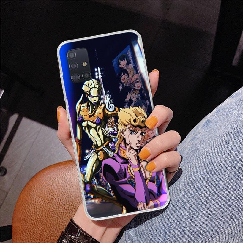 Чехол для телефона JoJo's Bizarre Adventure Golden Wind для Samsung Galaxy A52 A32 A22 A12 A51 A31 A50S A30S A20S A10S Note 20 Ultra 10