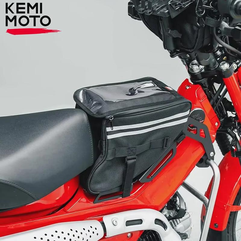 Trail 125 Center Bag For Honda Hunter Cub CT125 2022 Motorcycle Tool Bags Storage Lugage Panniers Reflective Strip New Stock