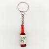 Korean Fashion Drink Soju Bottle Keychain 6 Colors Simulation Resin Beer Wine Trinket Women Keyring Jewelry Travel Gift Souvenir
