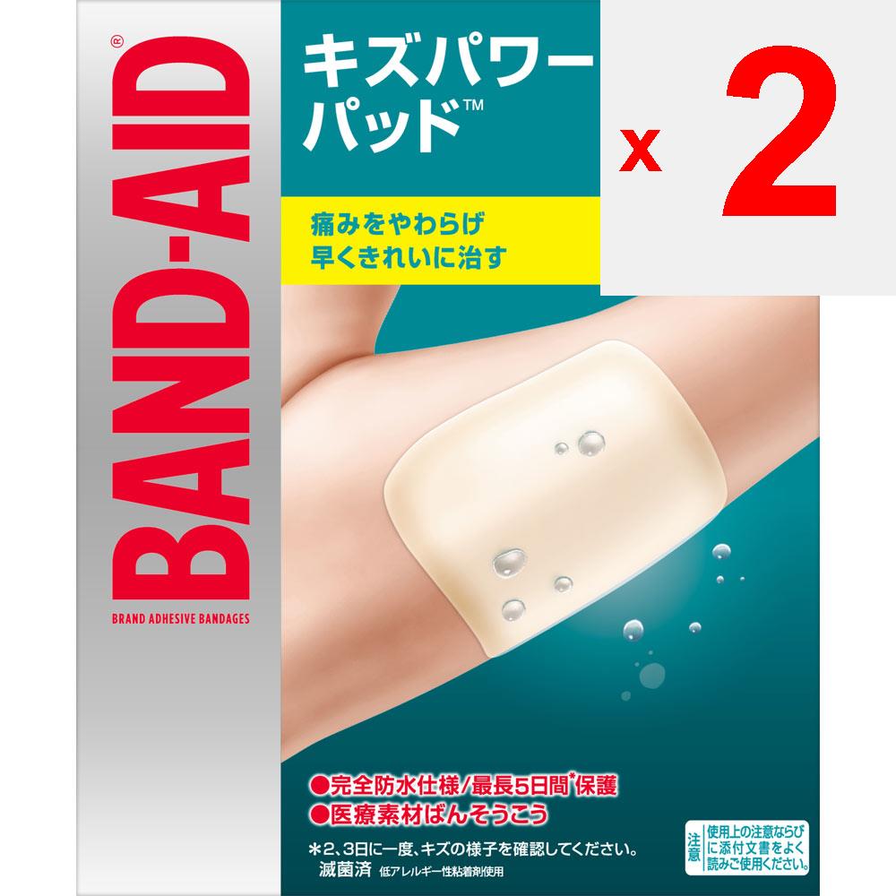 Пластырь JNTL Consumer Health Band-Aid 3 "Kizu Power Pads" для работы с водой. Повязка первой помощи. (высокофункциональный тип) Средства первой помощи Способствует заживлению, уменьшает