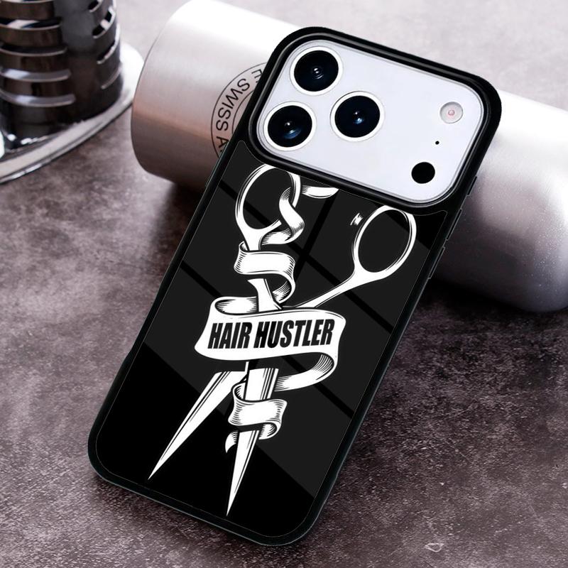 Чехол для телефона парикмахера для iPhone 17 16 15 Pro Max Air 14 13 12 11 Plus Ударопрочный чехол