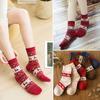 Soft Warm Comfortable Christmas Snow Flake Wool Socks Deer