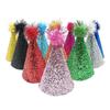 Decorative Dog Sparkling Hat Adjustable Cat Headgear Pets Accessories Cat Sequin Cap  For Dogs Cats