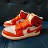 Детские кроссовки Air Jordan 1 High OG PS Starfish Orange White Cacao-Wow CU0449-101