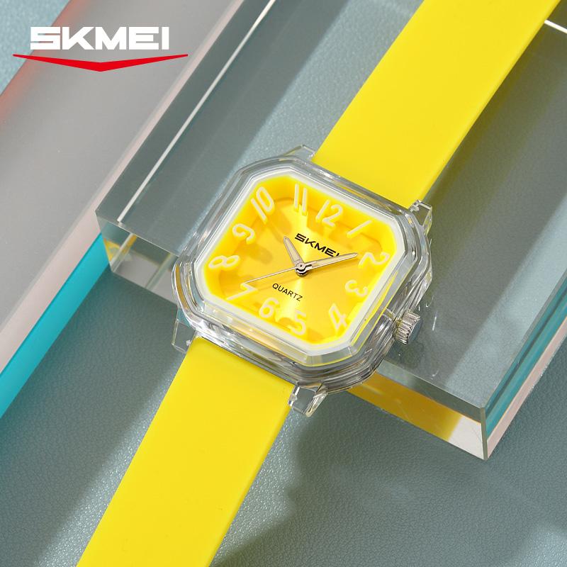 SKMEI 2484 Luxury Small Young Lady Girl Quartz Watch for Women Casual Creative Sports Waterproof Womens Wristwatches Reloj Mujer