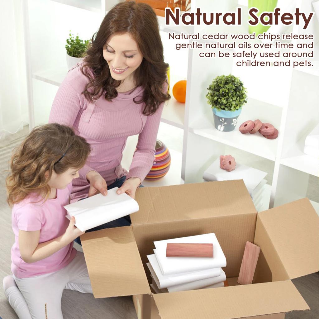 67 шт. Кедровые блоки для шкафа Ароматические кедровые доски Разные стили Освежитель запаха Средство от насекомых Шкаф Кедровые блоки Домашние аксессуары