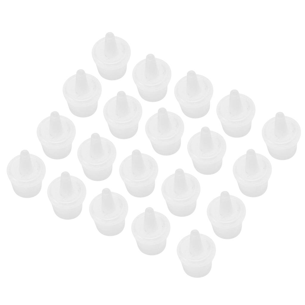 20 шт. Насадка для клея для наращивания ресниц, клей для наращивания ресниц, пробка для бутылки с клеем