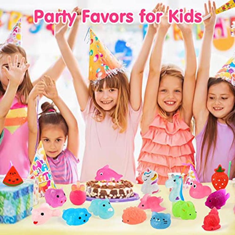 10/30/50 ШТ. Блестящие Моти Сквиши Игрушки Кавайная Мода Сжимаемые Игрушки Подарки на Вечеринку для Детей Взрослых Игрушка для Снятия Стресса Призы в Классе