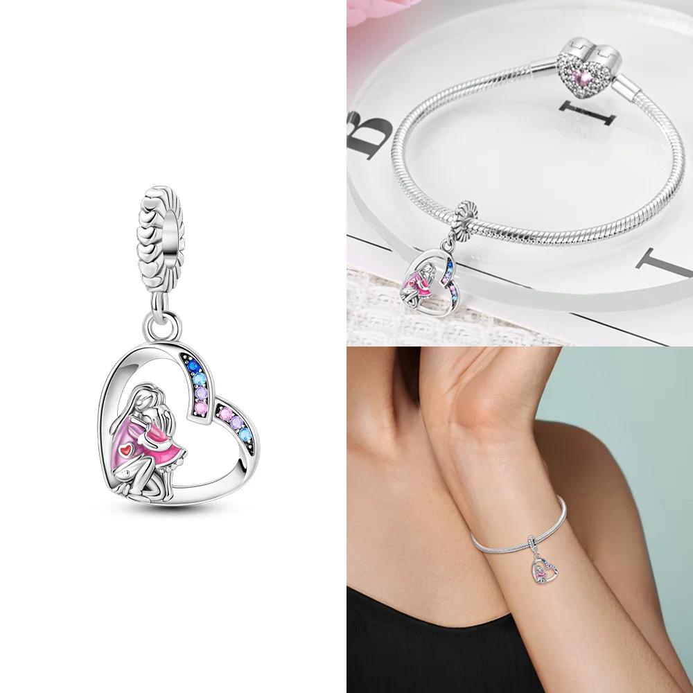 S Charms Beads Fit Pendant Charm Copper Original Bracelet Dangle For Women Diy Fine Jewelry Making Fine Gift