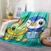 Bonsly  Print Flannel Blanket, High quality Comfortable for All Seasons, Home Decor, Warmth and Comfort